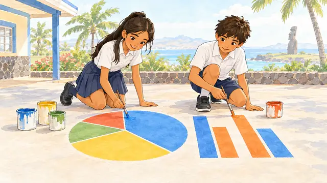Gráficos de barra doble y circulares
